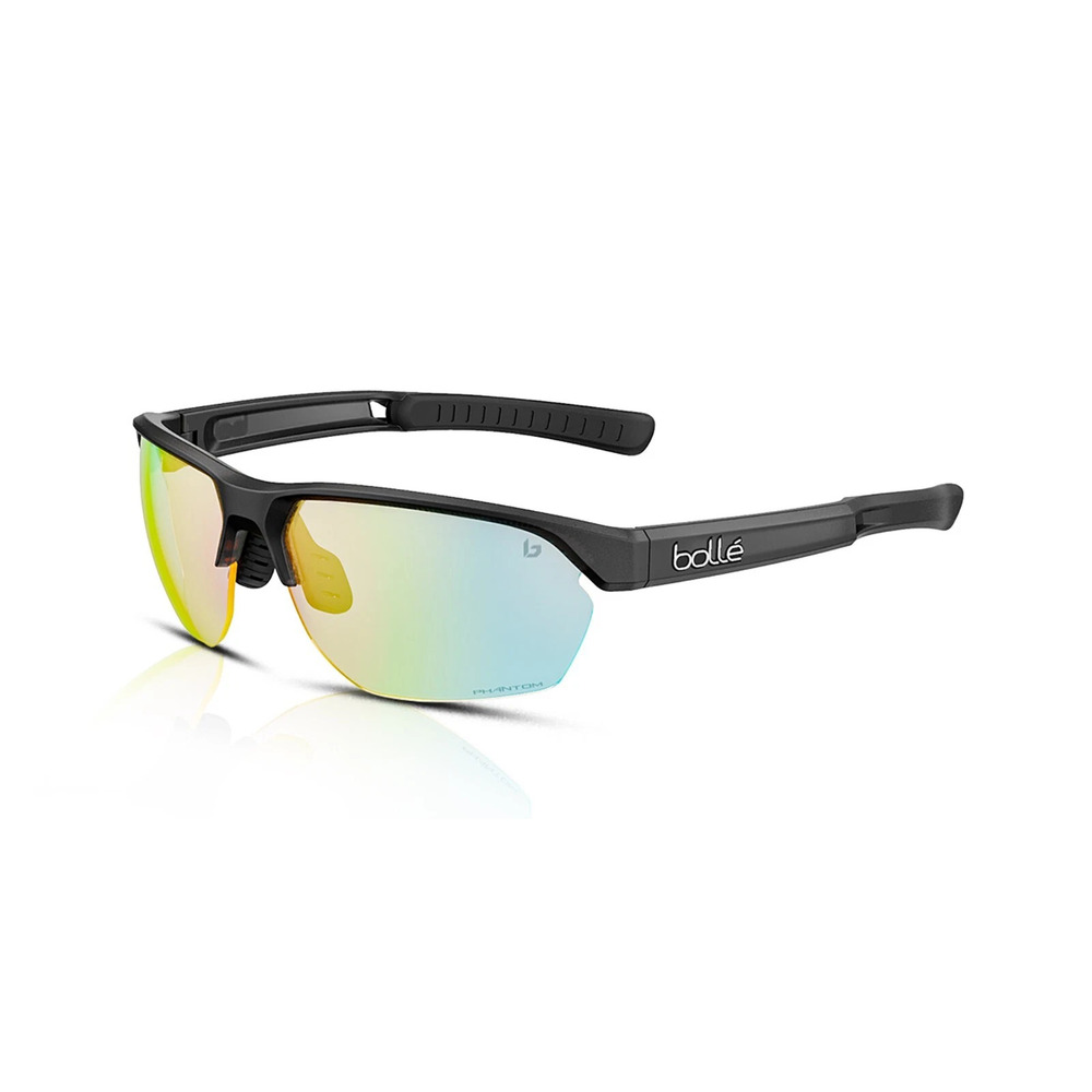 NWT Bolle BS065002 Black Frost 66mm Sunglasses